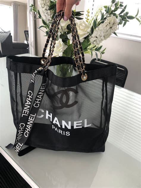 chanel jean handbag|chanel vip tote bag.